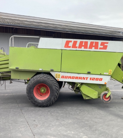 Claas Quadrant 1200 Occasies/Demomachines - Frank Verhoest - landbouwvoertuigen & occasies - Claas partner