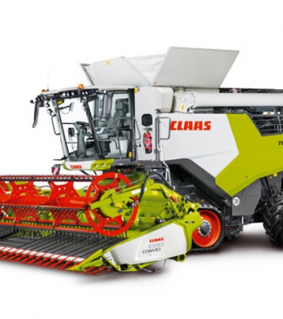 Claas Trion 700 Maaidorsers - Landbouwmachines - Frank Verhoest - landbouwvoertuigen & occasies - Claas partner